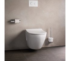 Унитаз подвесной TOTO NC CW762MUNW1 безободковый (сиденье отдельно)