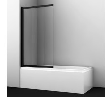 Стеклянные шторки WasserKRAFT Dill 61S 61S02-80WS черный матовый 