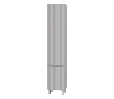 Шкаф - пенал Brevita Victory 35 универсальный левый (серый шелк) VIC-05035-500L 