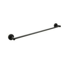 Полотенцедержатель трубчатый черный Fixsen Comfort Black FX-86001 Полотенцедержатель трубчатый черный Fixsen Comfort Black FX-86001
