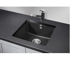 Кухонная мойка GRANULA 4451, ЧЁРНЫЙ, кварц 