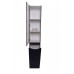 Колонна Style Line Бергамо L с корзиной, Люкс антискрейтч черный, PLUS СС-00002328  Колонна Style Line Бергамо L с корзиной, Люкс антискрейтч черный, PLUS СС-00002328