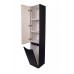 Колонна Style Line Бергамо L с корзиной, Люкс антискрейтч черный, PLUS СС-00002328  Колонна Style Line Бергамо L с корзиной, Люкс антискрейтч черный, PLUS СС-00002328