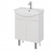 Тумба под раковину подвесная/напольная Dreja David D 65 см, белый
