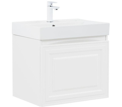 Тумба под раковину Aquanet Агата 60 белый сатин 00345480 Тумба под раковину Aquanet Агата 60 белый сатин 00345480