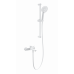 Смеситель для ванны с душевым гарнитуром WONZON & WOGHAND, Белый матовый WW-C2036-MW 