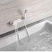 Смеситель для ванны и душа KLUDI BALANCE 524459175 однорычажный, белый/хром 