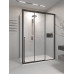 Душевой угол раздвижной Veconi Premium Prato 300 SP B-R, 1700х1000x2000, черный матовый PR3/R-SP-170100-01-B-C4 