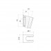 Держатель для лейки черный 080 IDDIS Shower Holder 080BL00i53 