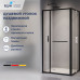 Душевой уголок с открытием двери вовнутрь RGW LE-45-B 1200x800 77124528-14 черный матовый 