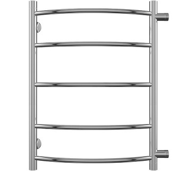 Полотенцесушитель Terminus Эконом Классик П5  боковое подключение черный матовый 