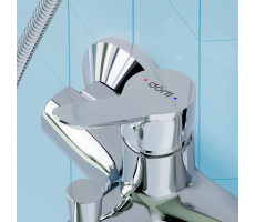 Смеситель для ванны и душа Dorff Optima D2010000 Хром 