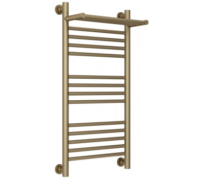 Полотенцесушитель Сунержа Богема + с 1 полкой 450*213*862 цвет-золотой шёлк 32-0223-8040 