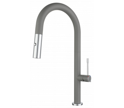 Смеситель для кухни Rivelato Asti U-обр. с выдвижной лейкой D-35мм cromo 3972500 grigio cromo Смеситель для кухни Rivelato Asti U-обр. с выдвижной лейкой D-35мм cromo 3972500 grigio cromo