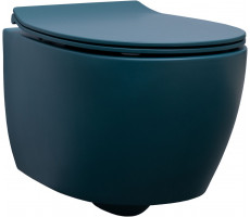 Унитаз подвесной Allen Brau Fantasy 4.11004.PT петроль 