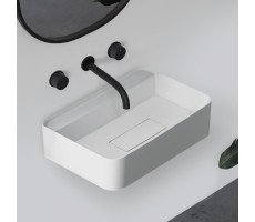 Раковина подвесная ABBER Stein AS2626 белая матовая 