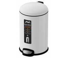 Ведро с микролифтом JAVA 5 л S-885-5W белый 