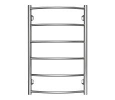 Полотенцесушитель водяной AZARIO VERONA 500/800 6 секций, нижнее/диагональное подключение, 1/2", хром AZ04158 
