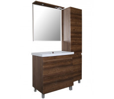 Зеркало ASB-Mebel Коста 80 Светлый орех (11489)  