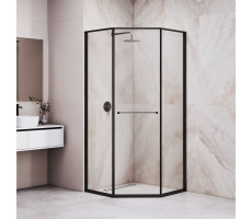 Душевой уголок RGW SV-82B "L" 900x900 33328299-14L черный матовый 