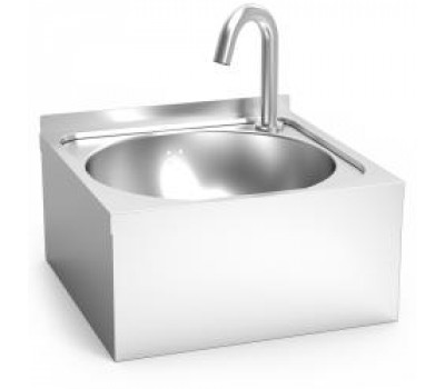 Настенная квадратная раковина с автоматическим сенсором для включения воды, шт NOFER 13046.BAT 