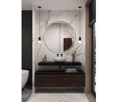 Столешница прямая Armadi Art FLAT NERO MARQUINA 121см 869-120-NM Столешница прямая Armadi Art FLAT NERO MARQUINA 121см 869-120-NM