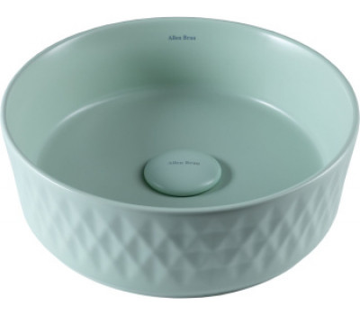 Раковина накладная Allen Brau Fantasy Romb 36 4.11033.MT мятный Раковина накладная Allen Brau Fantasy Romb 36 4.11033.MT мятный
