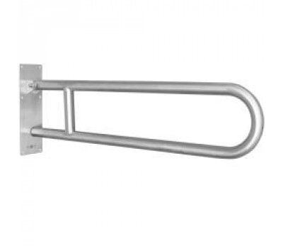 Поручень полукруглый для людей с ограниченными возможностями без держателя для туалетной бумаги, белый NOFER 15051.SP.80.W Поручень полукруглый для людей с ограниченными возможностями без держателя для туалетной бумаги, белый NOFER 15051.SP.80.W