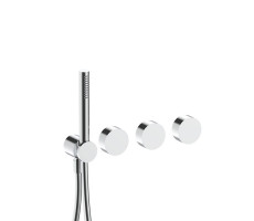 Смеситель для душа термостат Fantini AF/21 27 93 A817B Нержавейка 