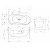 Акриловая ванна 150х75 ABBER AB9494-1.5 