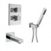 Комплект на 2 потребителя с термостатом Grazia PAINI, для ванны с ручным душем, хром 21CRSET26911THBATH 
