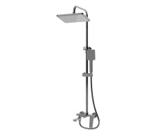 Душевая система Knotlor KN-62/GM, вороненая сталь
