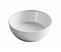 Умывальник чаша накладная круглая Element 410*410*145мм Ceramica Nova CN6021 Белый 