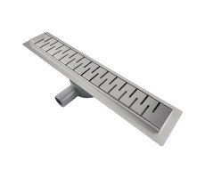 Трап RAGLO для душа 70*800мм поворот.сифон 360° R651.80.05 сатин 