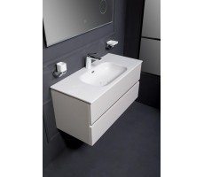 Тумба без раковины Armadi Art Vallessi 100 КАШЕМИР матовая 2 полки 837-100-C mat 