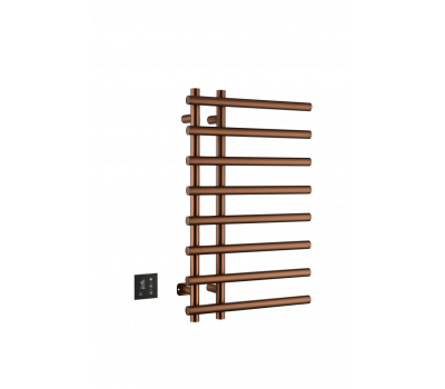 Полотенцесушитель электрический круглый сухой BRUSHED BRONZE Boheme 722-BRB брашированная бронза 