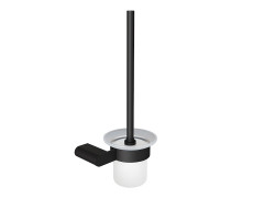 Ершик для унитаза Knotlor TB102BL черный матовый 