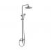 Душевая колонна со смесителем для ванны Bravat F6191238CP-A-RUS Хром 
