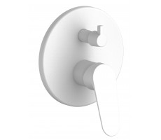 Смеситель встроенный для душа Kazan white KZ83-2W ESKO 