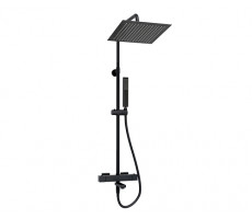 Душевая система WasserKRAFT  A299.162.218.BM Thermo черный матовый 