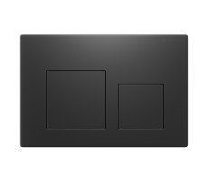 Клавиша смыва Terminus 82K24х16V, вороненая сталь 