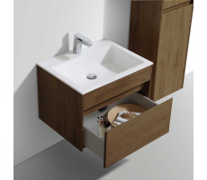 База под раковину Vincea Chiara 600 подвесная, 1 выкатной ящик soft-close, T.Oak База под раковину Vincea Chiara 600 подвесная, 1 выкатной ящик soft-close, T.Oak