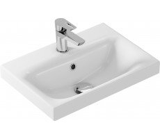 Раковина Cersanit мебельная MODUO 50 узкая 1 отв. S-UM-MOD50SL/1 белый Раковина Cersanit мебельная MODUO 50 узкая 1 отв. S-UM-MOD50SL/1 белый