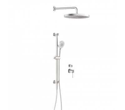 Встраиваемый комплект для душа Feramolli Sole SCN7, никель 