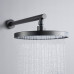 Душевая система встраиваемая Shevanik S4335T, оружейная сталь