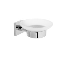 Мыльница стеклянная Fixsen Lux Chrome FX-15008 