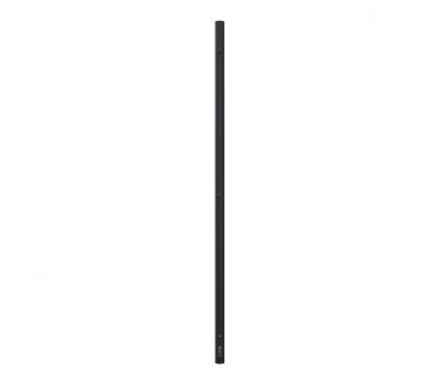 Полотенцесушитель электрический Terminus Стойка UNO круг 120, черный 