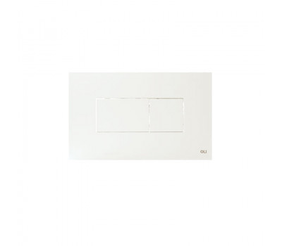 Кнопка смыва Oli 23х7.3х14.6 для инсталляции, пластик, цвет Белый 641001 