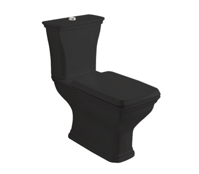 Унитаз напольный Artceram CIVITAS CIV004 03 00 Черный  Унитаз напольный Artceram CIVITAS CIV004 03 00 Черный