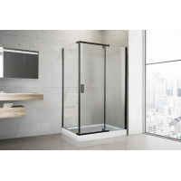 Душевой угол с поддоном Royal Bath  RB  HPV-T-BL 140х90х213 (прозрачное) черный 